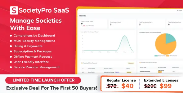 SocietyPro - Society Management Software