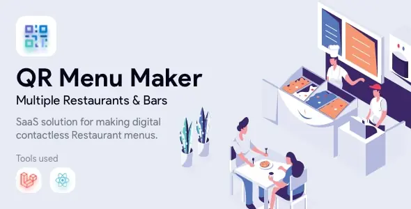 QR Menu Maker - SaaS - Contactless qr restaurant menu