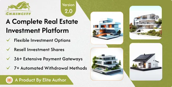 ChainCity - Real Estate Investment Platform ChainCity -  Real Estate Investment Platform - CodeCanyo