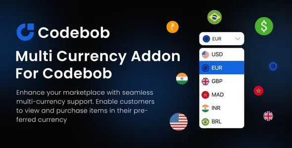 Multi-Currency Addon For Marketbob