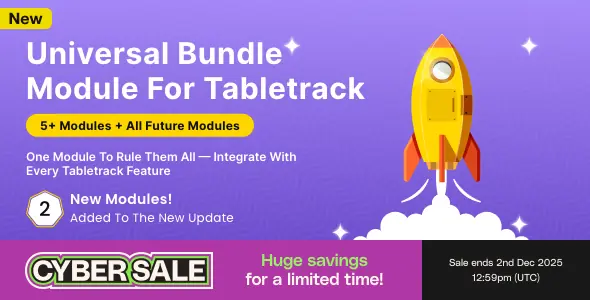 Universal Modules Bundle for Tabletrack