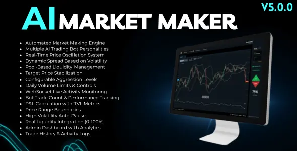 AI Market Maker - Automated Trading Bots, Liquidity Management & Price Stabilization for Ecosystem