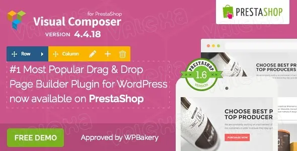 Viisual Composer: Page Builder for Prestashop
