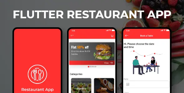Flutter Restaurant App