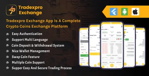 Binary Trading Flutter Mobile App