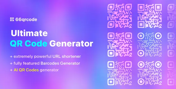 66qrcode - AI QR Codes & Barcodes Generator & URL Shortener (SAAS)NEW: AI QR Codes AI QR codes syste