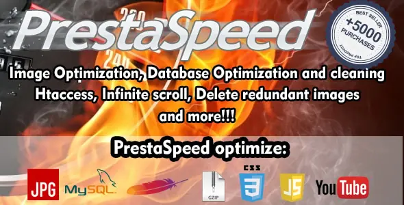 Prestashop Presta Speed - database / webp / image site optiomization