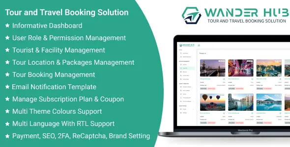 WanderHub SaaS - Tour and Travel Booking Solution
