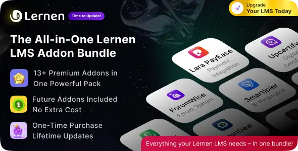 BundleFlow - Addon Bundle For Lernen LMS