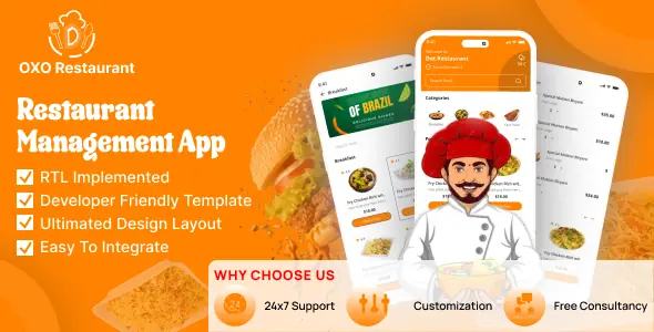 ResX - Restaurant management system - Android, IOS