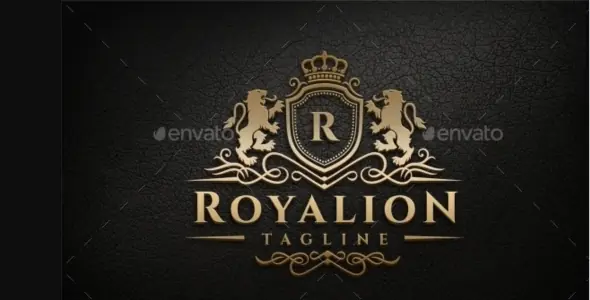 Royal Lion Logo Template