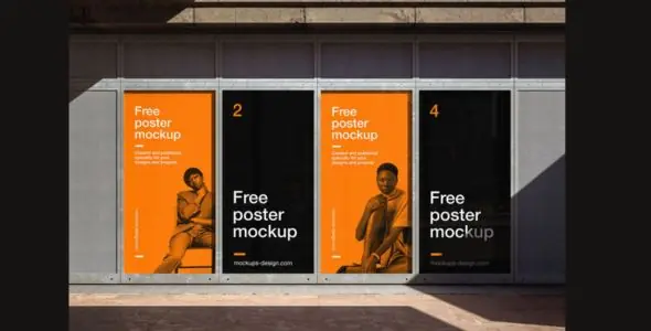 Poster Mockup / 12 Different Images