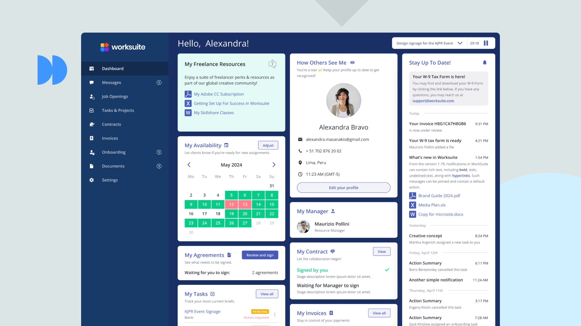 AI-Powered Project Management System Using Worksuite SaaS