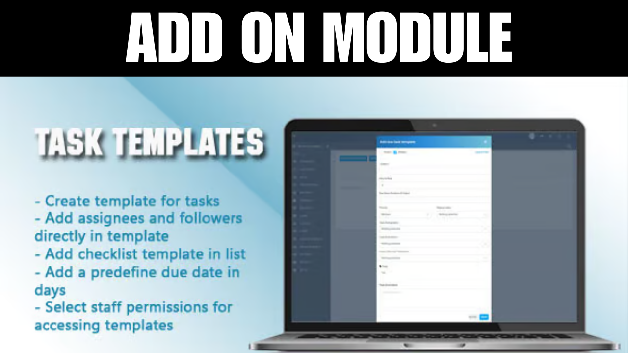 Task Template for Perfex CRM